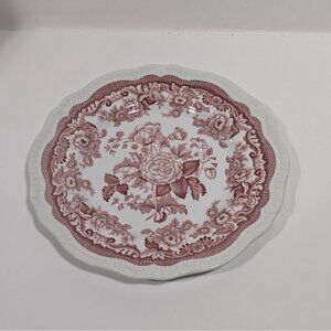 Spode Archive Collection Regency Series Floral Plate British Flowers Vintage